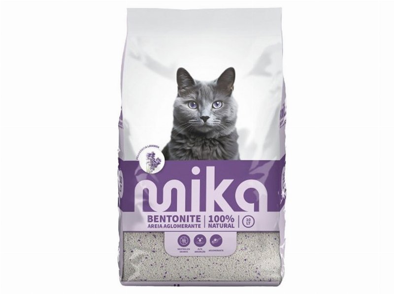 Areia Aglomerante Mika Lavanda 10 l