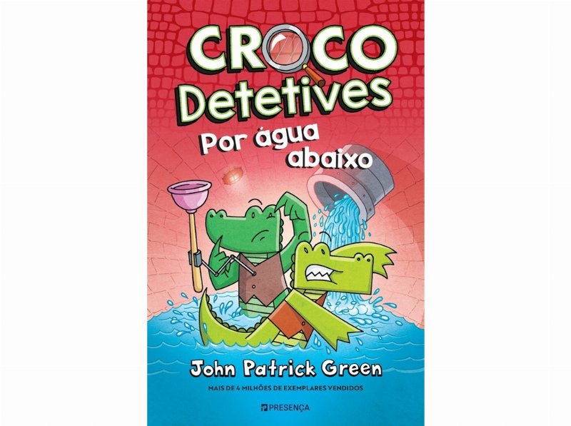 Livro Crocodetetives - Por Água Abaixo De John Patrick Green