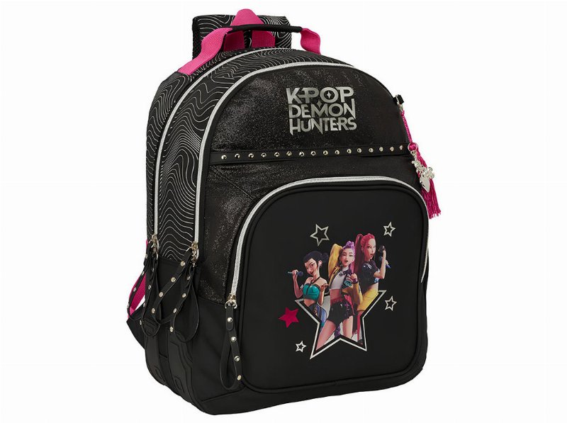 Mochila 1º Ciclo K-Pop Demon Hunters Energy 32X42X15Cm