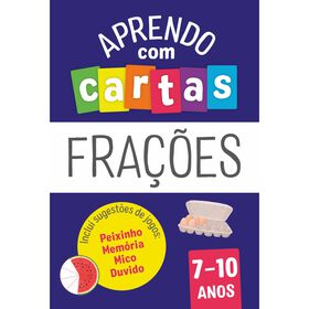 Aprendo Com Cartas - Frações (7-10 Anos)