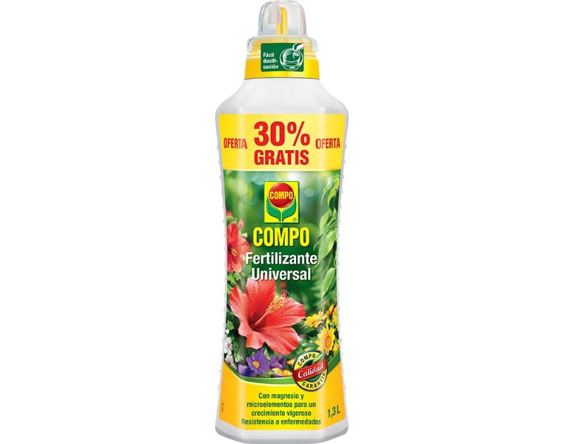 Fertilizante Líquido Compo Universal 1 l + 300 ml