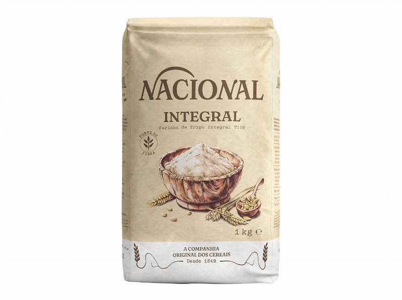 Farinha Integral Nacional 1 kg