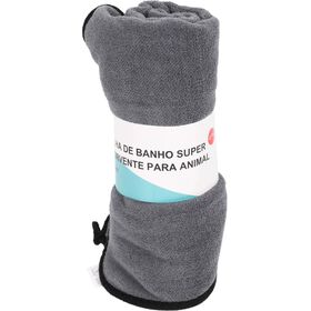 Toalha De Banho Super Absorvente Para Animal Bazarão 1 Un