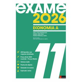 Exame 2026 - Economia A - 11.º Ano