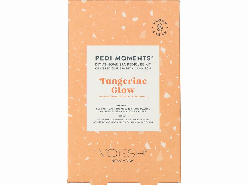Kit Pedicure Voesh Ny Pedi Moments Tangerine +Lima