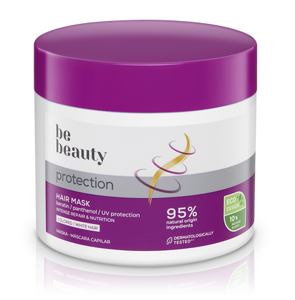 Máscara Protetora Para Cabelos Pintados Be Beauty 0.4L