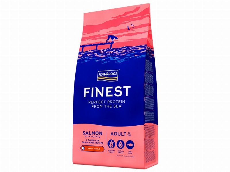 Ração Cão Fish4Dogs Raças Pequenas Salmão 6 kg