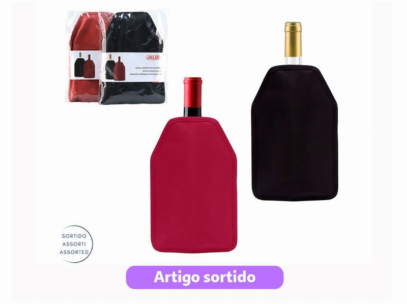 Manga Refrigeradora Anilar Para Garrafa Cores Sortidas