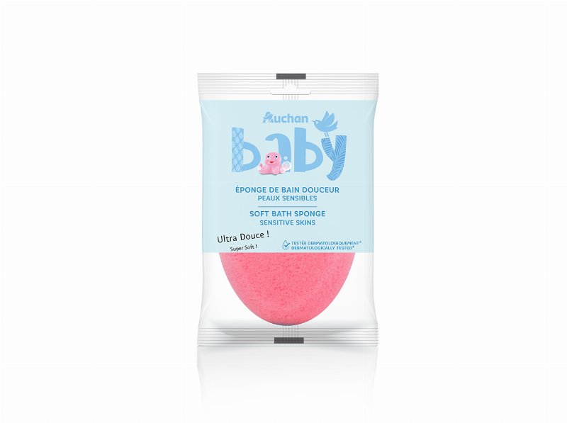 Esponja Banho Auchan Baby 1 Un