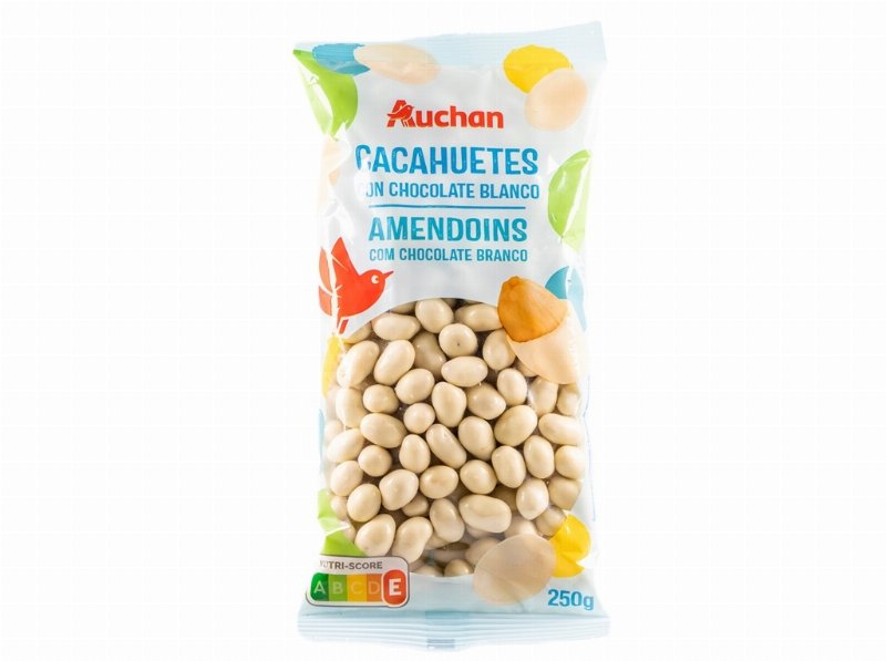Amendoim Auchan Com Chocolate Branco 250 g