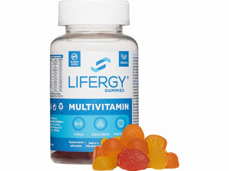 Suplemento Lifergy Multivitaminas 60Gomas