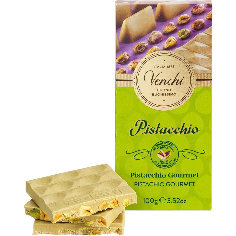 Chocolate Branco Com Pistacho 100 g