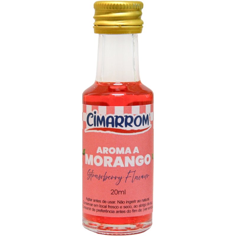 Aroma Morango Liquido 20 ml