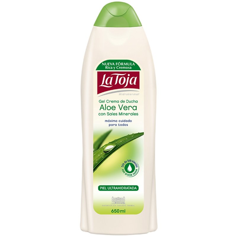 Gel De Banho Aloe Vera E Sais Minerais 600 ml