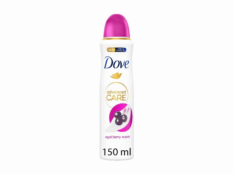 Desodorizante Spray Dove Açaí & Waterlily 72H 150 ml