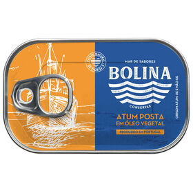 Atum Posta Em Óleo De Girassol Bolina 120 gr (Peso Escorrido 78 gr)