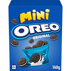 Bolachas Mini Com Recheio De Creme Oreo 160 gr (4 Un)