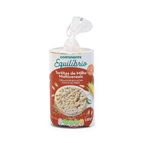 Tortitas De Milho Multicereais Sem Glúten Continente Equilíbrio 130 gr