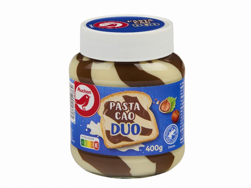 Creme Para Barrar Auchan Cacau Duo 400 g