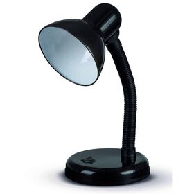 Candeeiro Secretária E27 Preto Kasa 1 Un