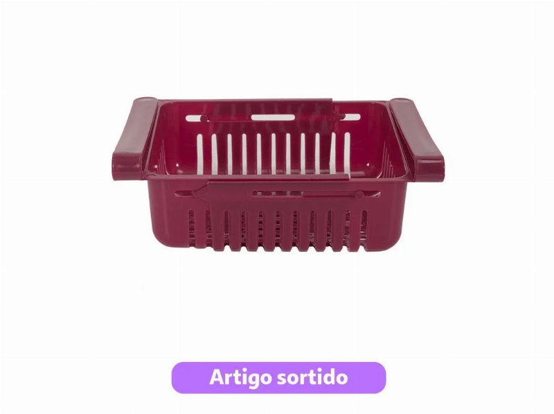 Organizador Extensível Para Frigorífico Cores Sortidas