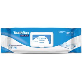 Toalhitas Íntimas Xl Biodegradáveis Intimus 60 Un