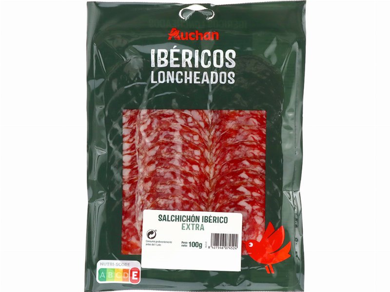 Salsichão Ibérico Auchan Fatias 100 g