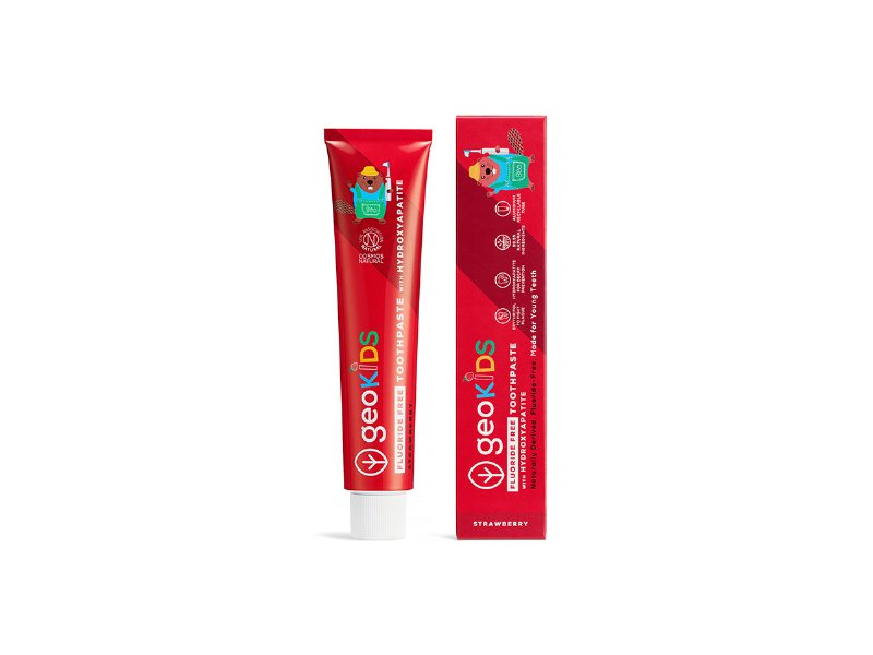 Pasta Dentes Georganics Sem Fluor Kids 75 ml
