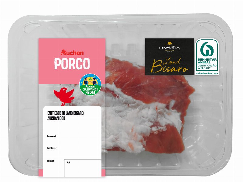 Entrecosto De Porco Land Bisaro Auchan Cultivamos O Bom Kg