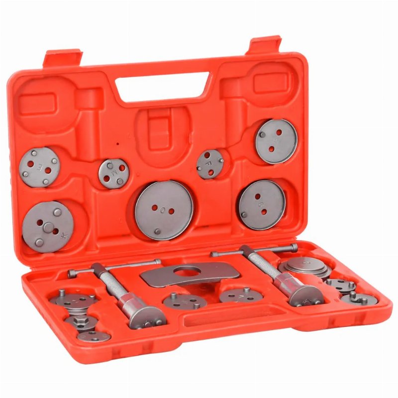Hkh Kit De Ferramentas Para Recuo De Pistão De Pinça De Travão De Disco - 18 Peças