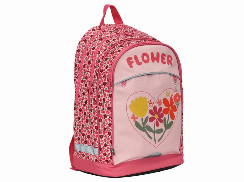 Mochila 2 Compartimentos Auchan Boho 45X20X31Cm