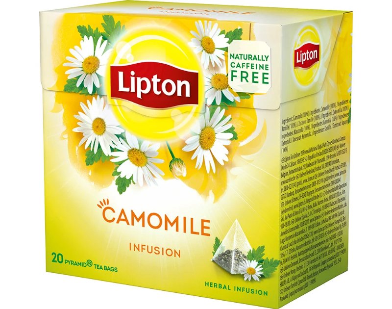 Infusão Lipton Camomila Pyramid 20Un