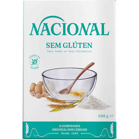 Farinha Culinária Sem Glúten Nacional 500 gr