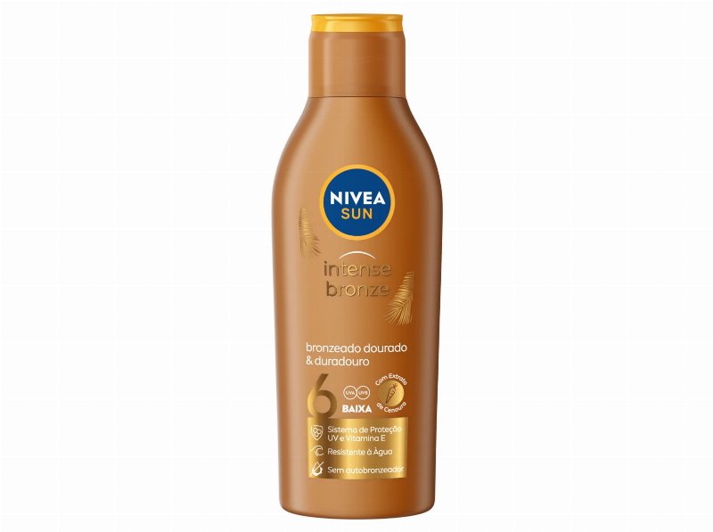 Loção Cenoura Intense Bronze Fp6 Nivea Sun 200 ml
