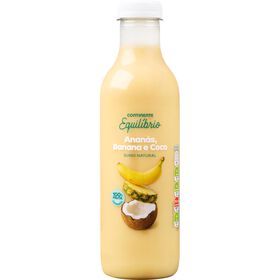 Sumo 100% Ananás, Banana E Coco Continente Equilíbrio 75 cl