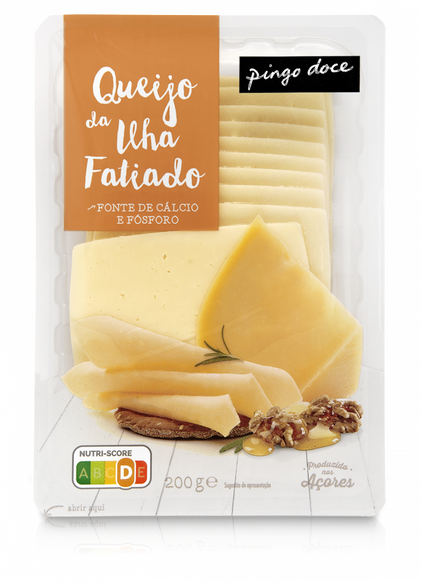 Queijo Da Ilha Fatiado Pingo Doce 0.2Kg