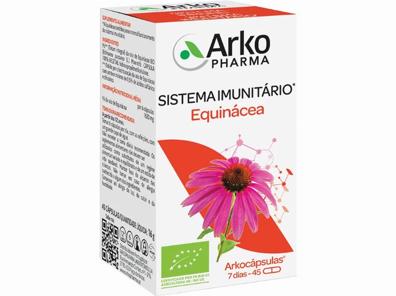 Suplemento Arko Capsula Equinácea Bio 45Un