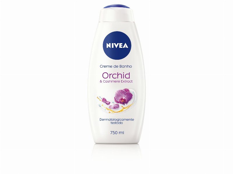 Gel De Banho Orchid & Cashmere Nivea 750 ml