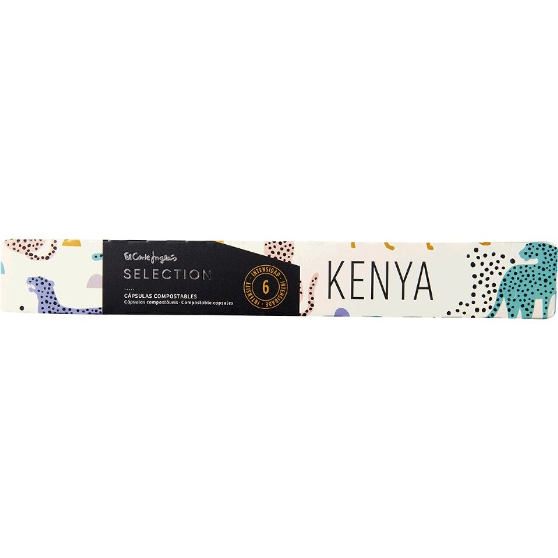 Café Kenya Para Nespresso Intensidade 6 10 cápsulas