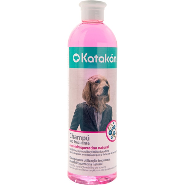 Champô Para Cão Uso Frequente Com Hidroqueratina Natural 400 ml