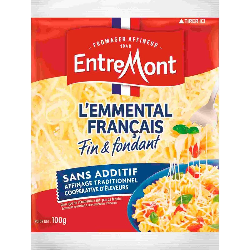 Queijo Ralado Emmental 100 g