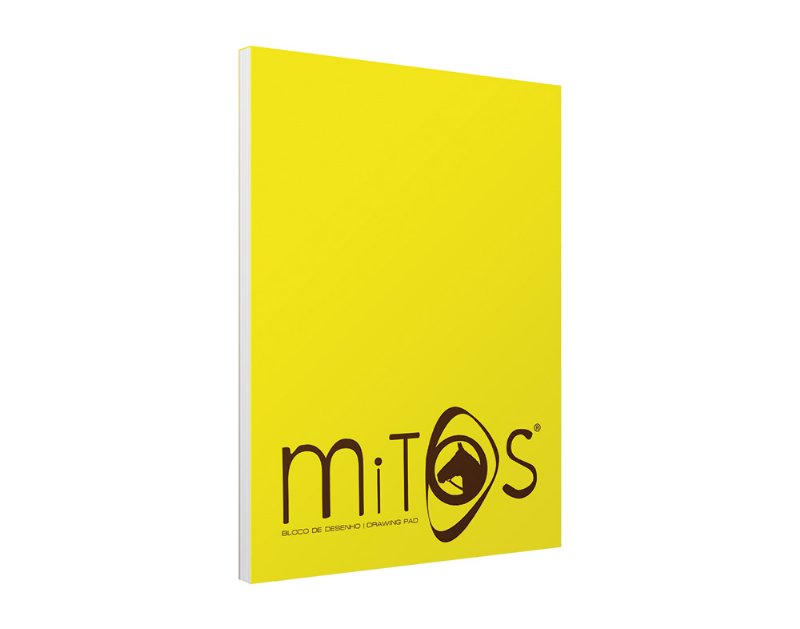 Bloco Papel Desenho Mitos A4 135 g 25 Folhas