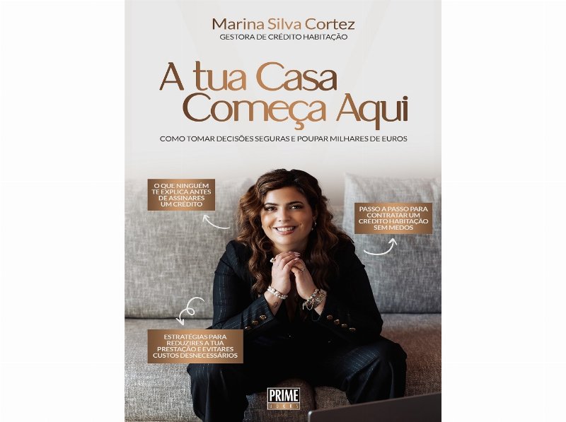 Livro A Tua Casa Começa Aqui De Marina Silva Cortez