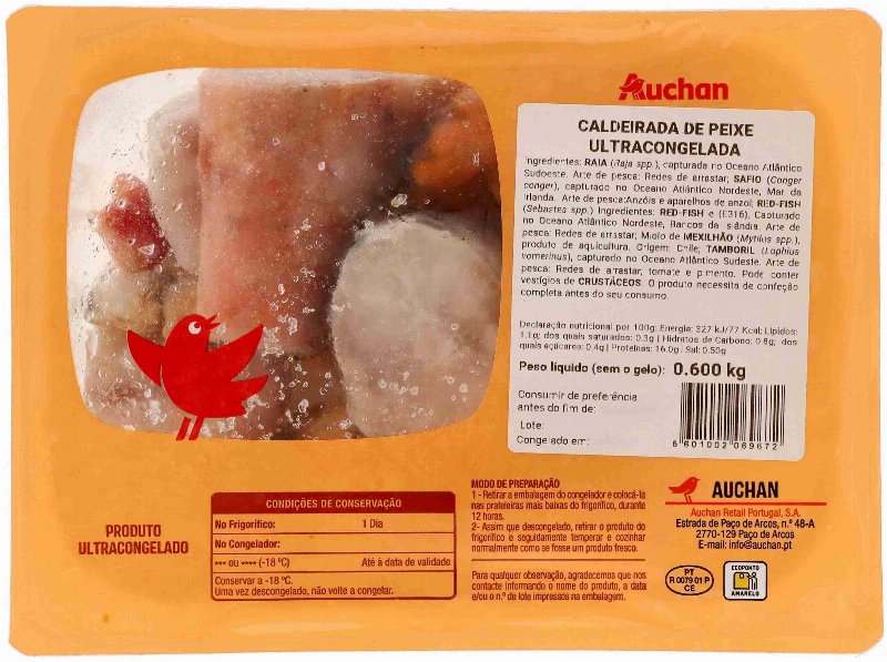 Caldeirada Auchan De Peixe 600 g