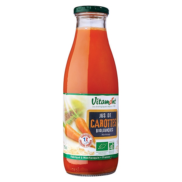 Sumo De Cenoura Biológico 750 ml