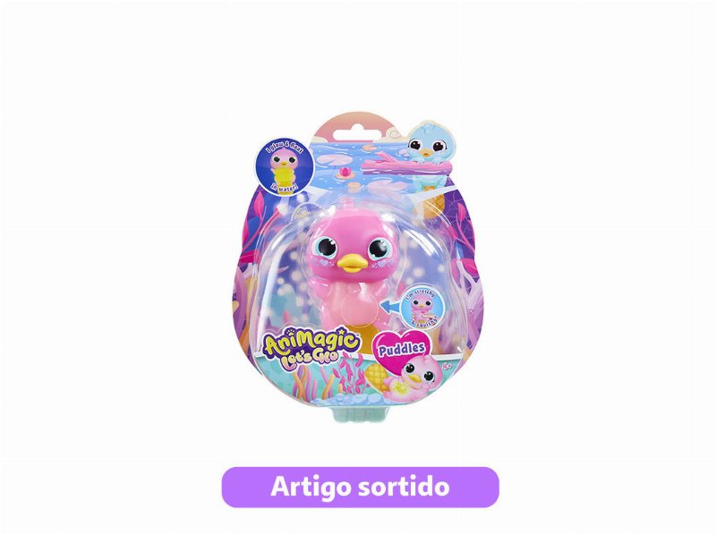 Ornitorrinco Animagic Interativo Cores Sortidas