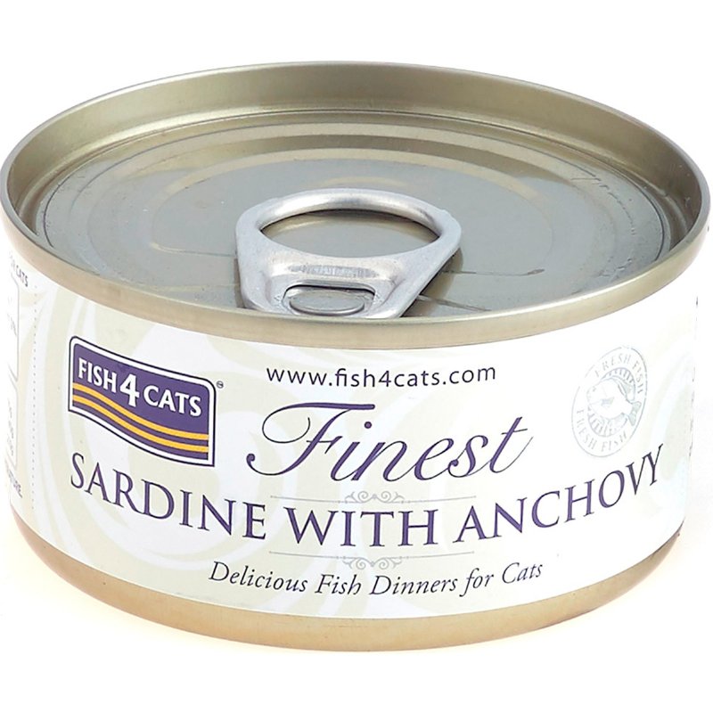 Alimento Húmido Para Gato Sabor Sadinha E Anchovas 70 g