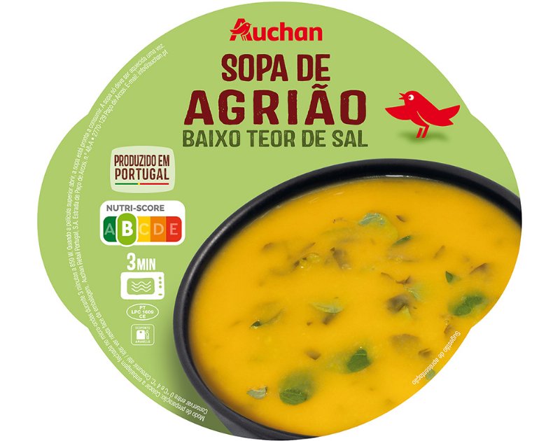 Sopa De Agrião Auchan 400 g