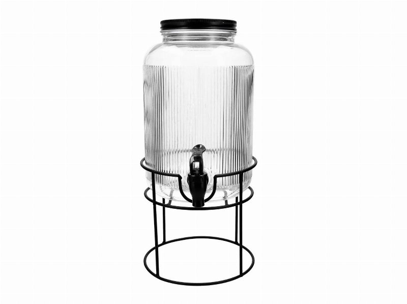 Dispensador De Bebidas Quid Transparente/Preto 4 l