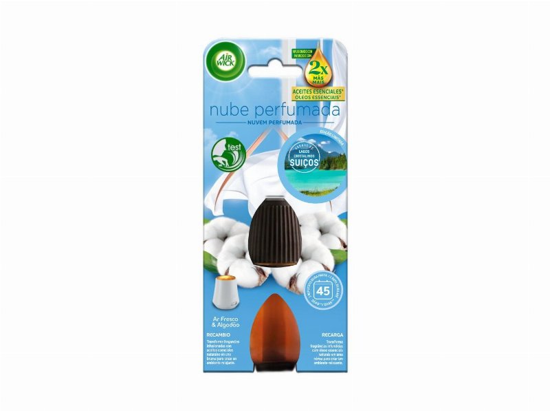 Ambientador Portátil Airwick Lagos Suiços Rec 1Un